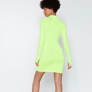 Nastygal Tequila and Lime Mini Dress